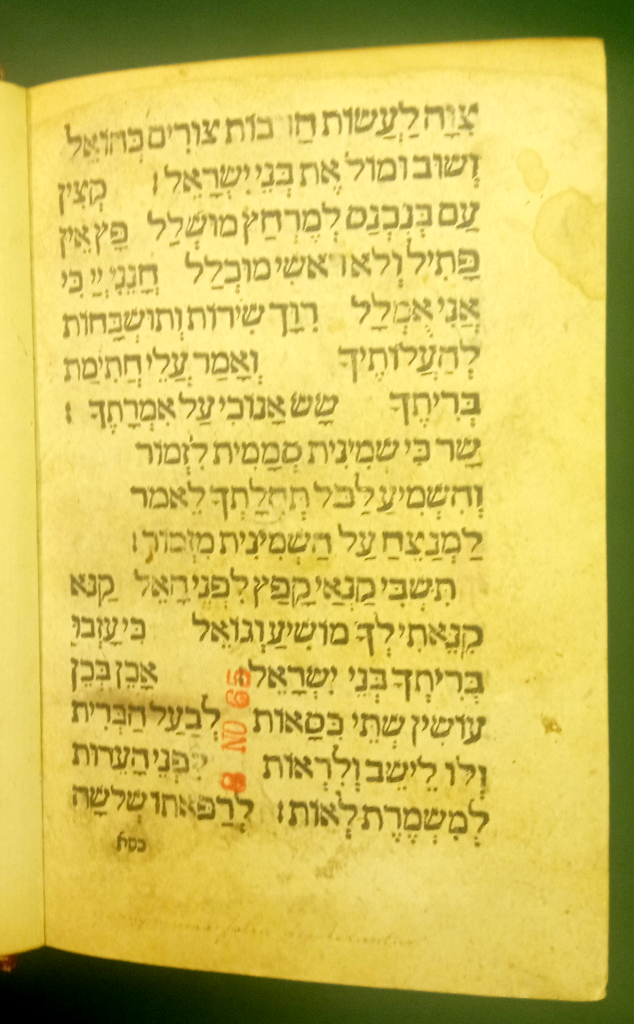 Tefila mi-kol ha-shana page